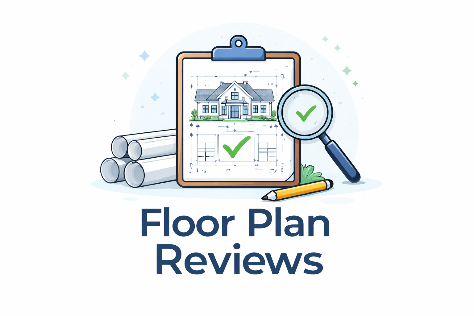 Professional design review of a floor plan or individual room layout